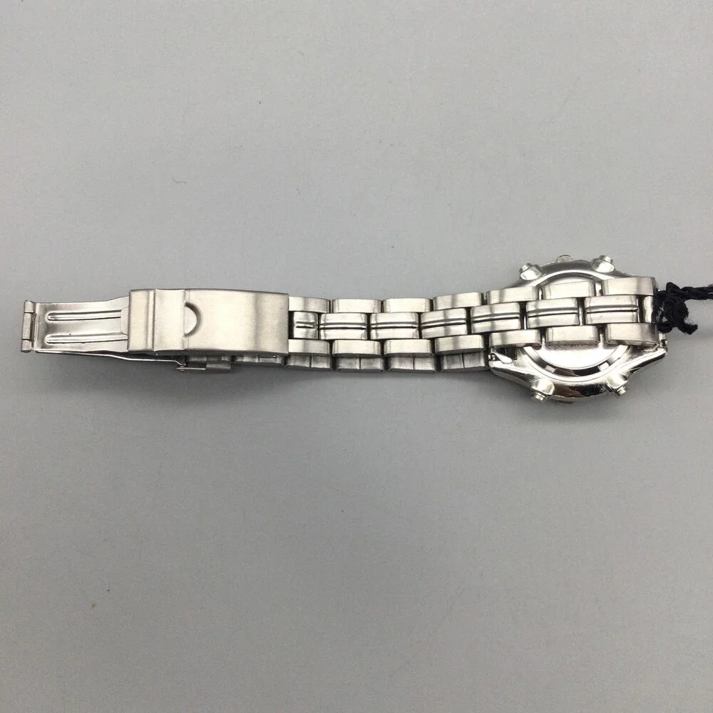 Hollywood Soccer Club Womens Watch 30mm Blue Dial Stainless New Battery 8